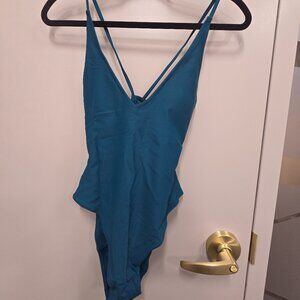 Zaful Teal One‑Piece Swimsuit